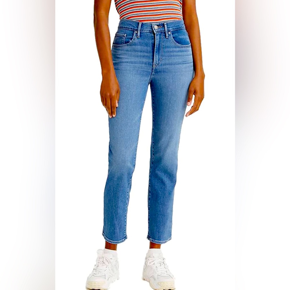 Levi’s 724 High Rise Straight Crop Jeans